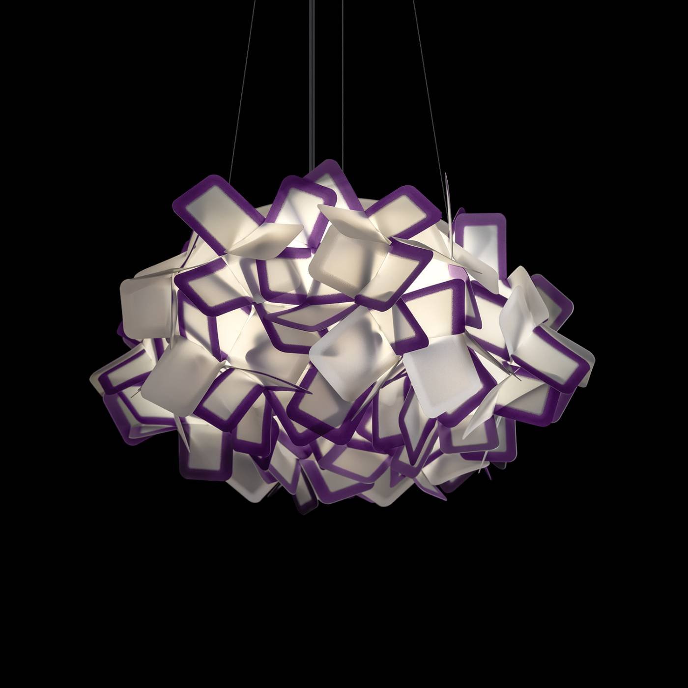 10231/530 Purple Подвесная люстра Clizia Loft It 10231/530 Purple