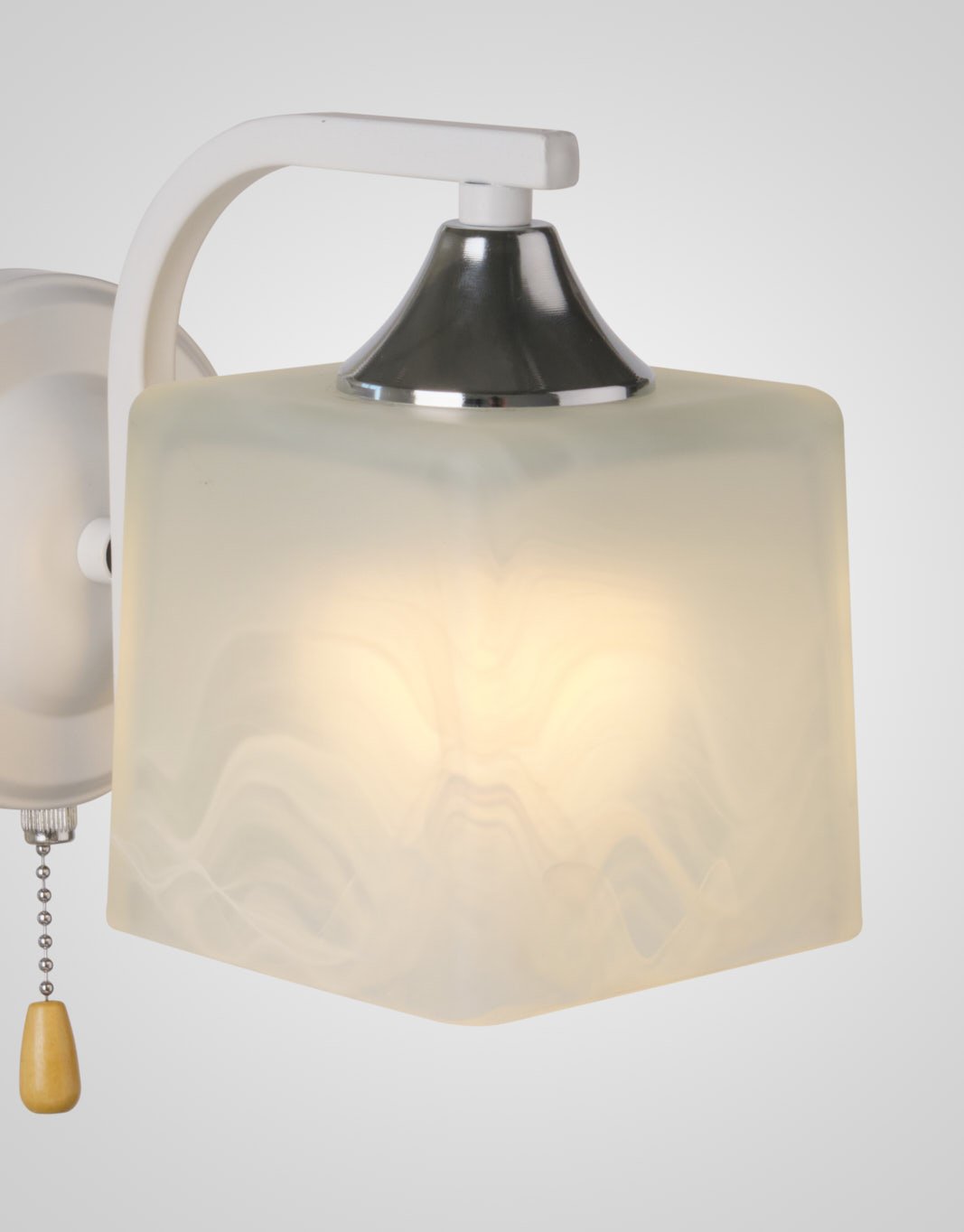 Настенное бра Мелодия Света Cube P6520-1W WT 000028847