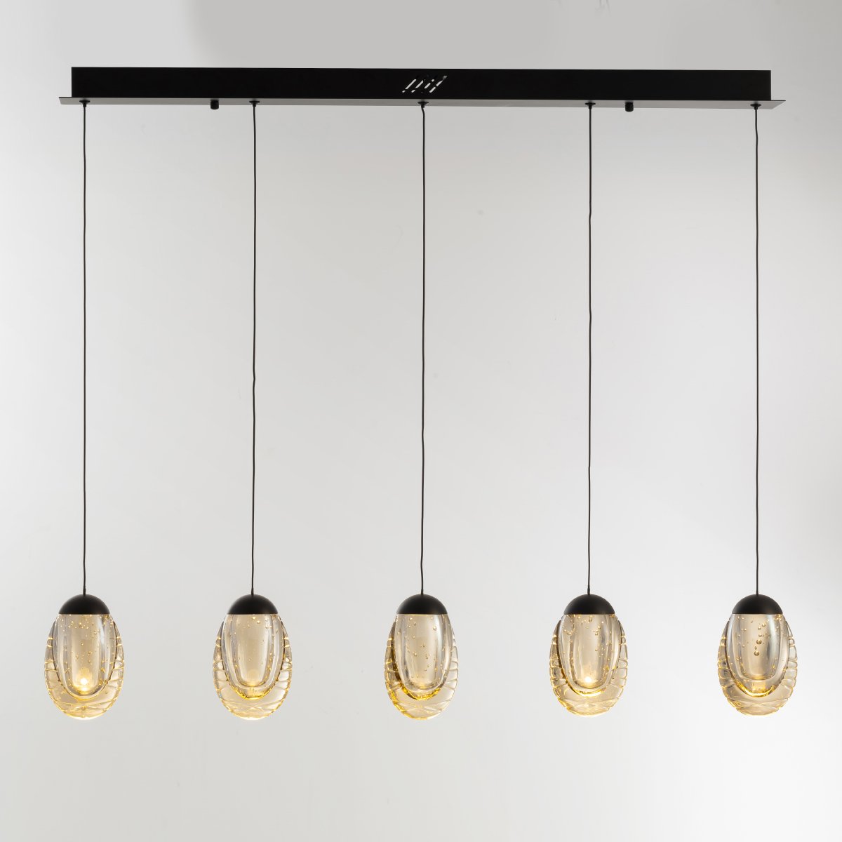 MD25090022-5B matt black/champagne Светильник подвесной Delight Collection MD25090022 MD25090022-5B matt black/champagne