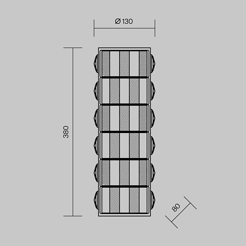 Настенный светильник Maytoni Castello MOD336WL-L35G3K