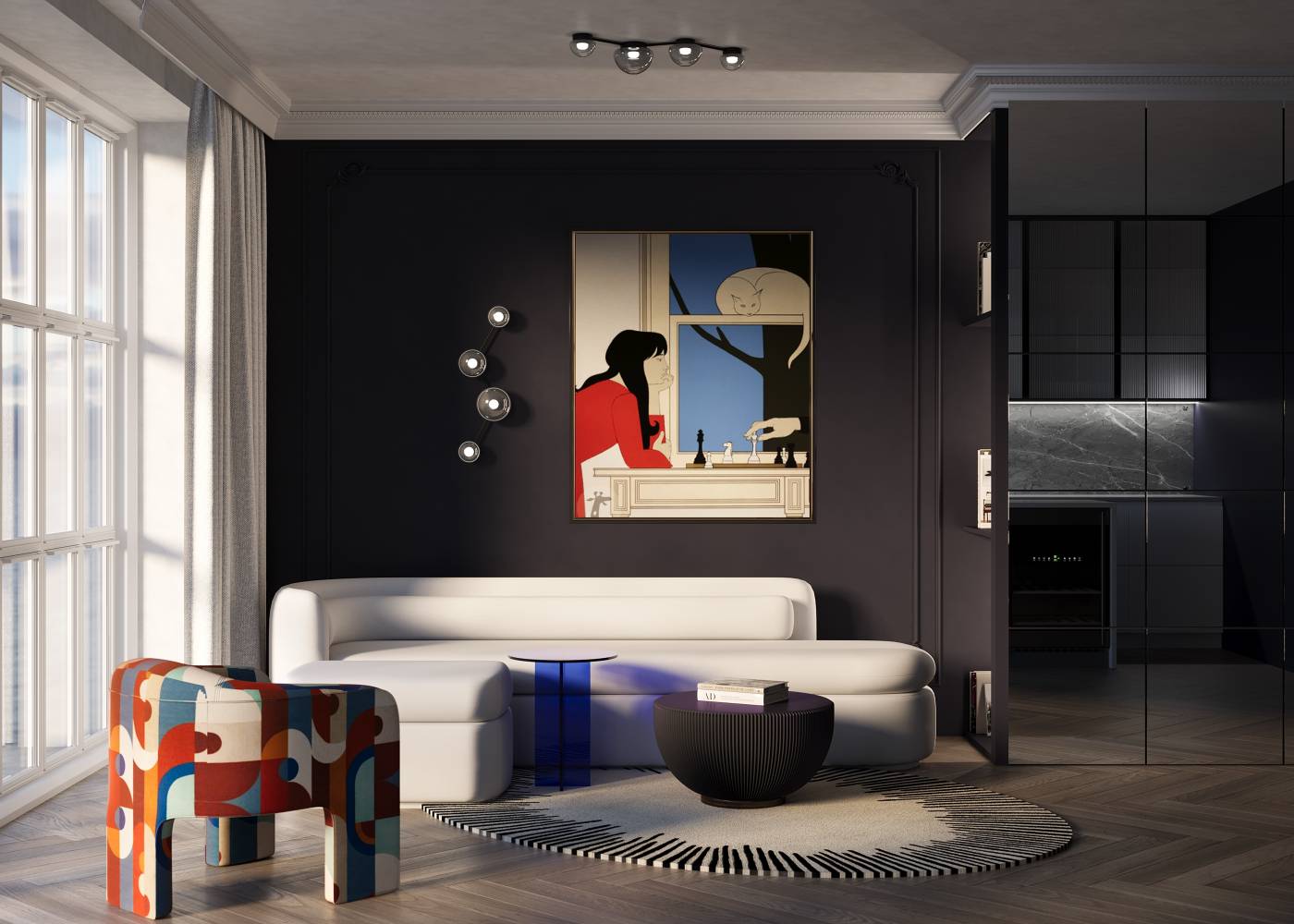 Настенный светильник Freya Drop FR5445CL-L20B