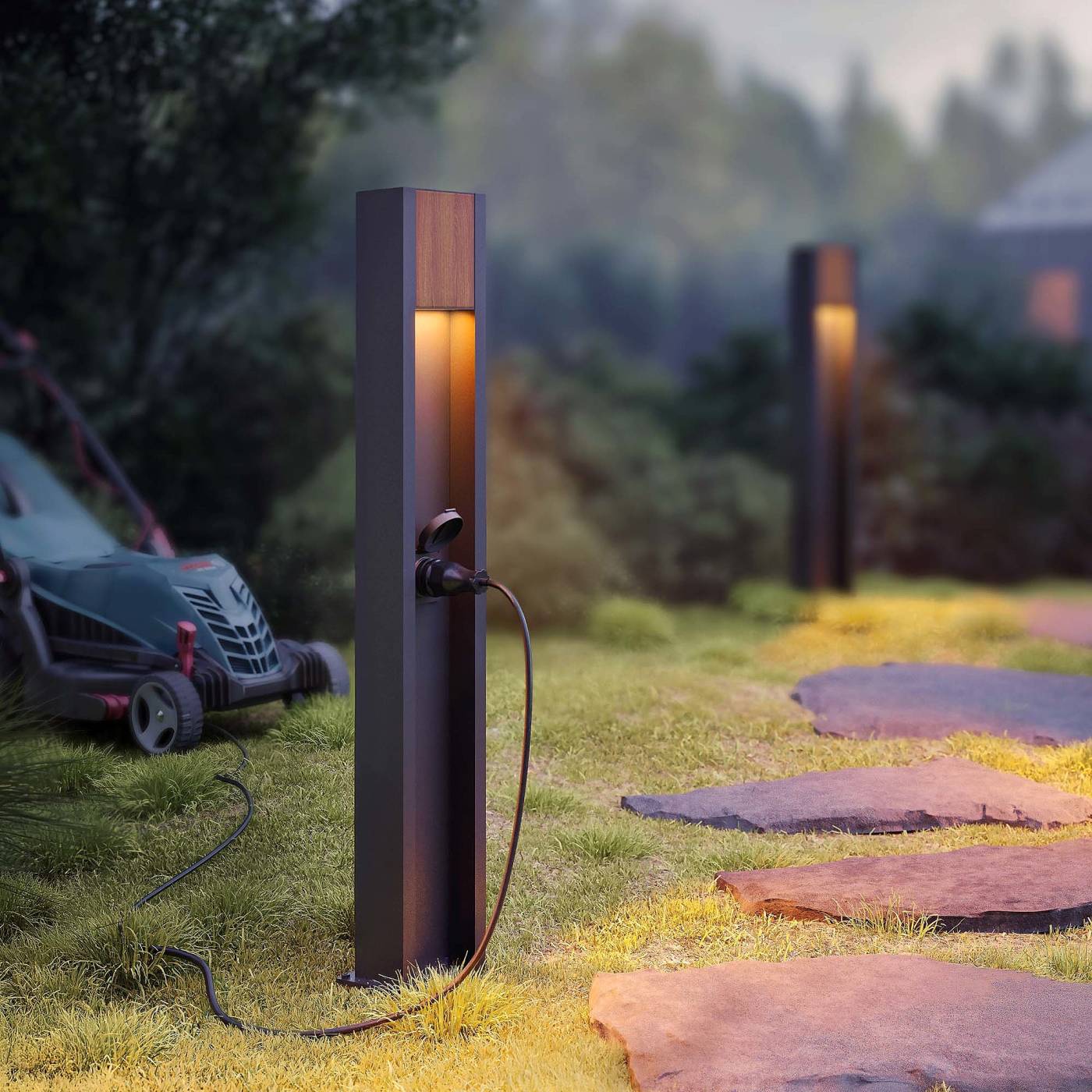 Уличный наземный светильник Arlight Sekvoya 050734