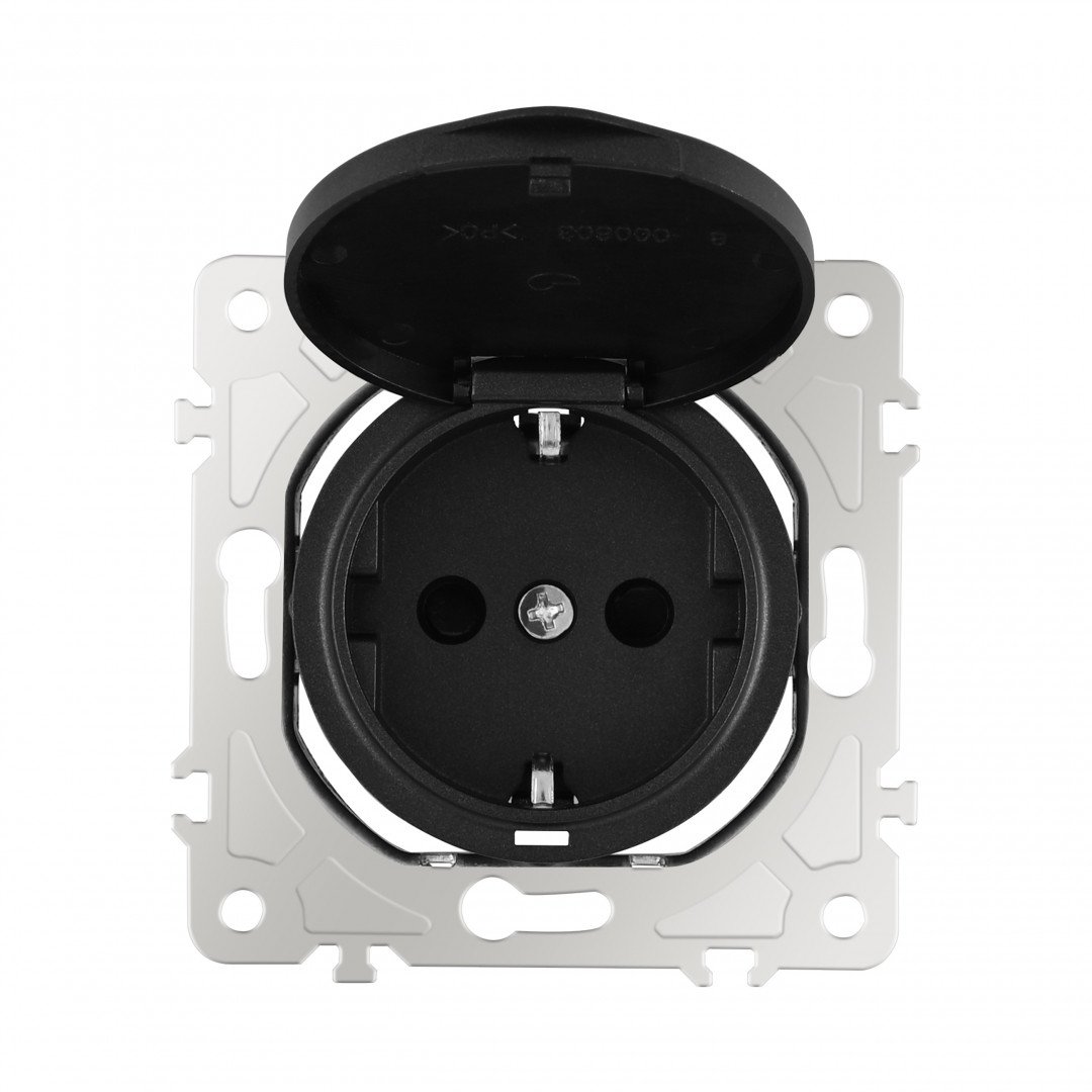 Розетка Arte Milano Am-202 202.41-1.black