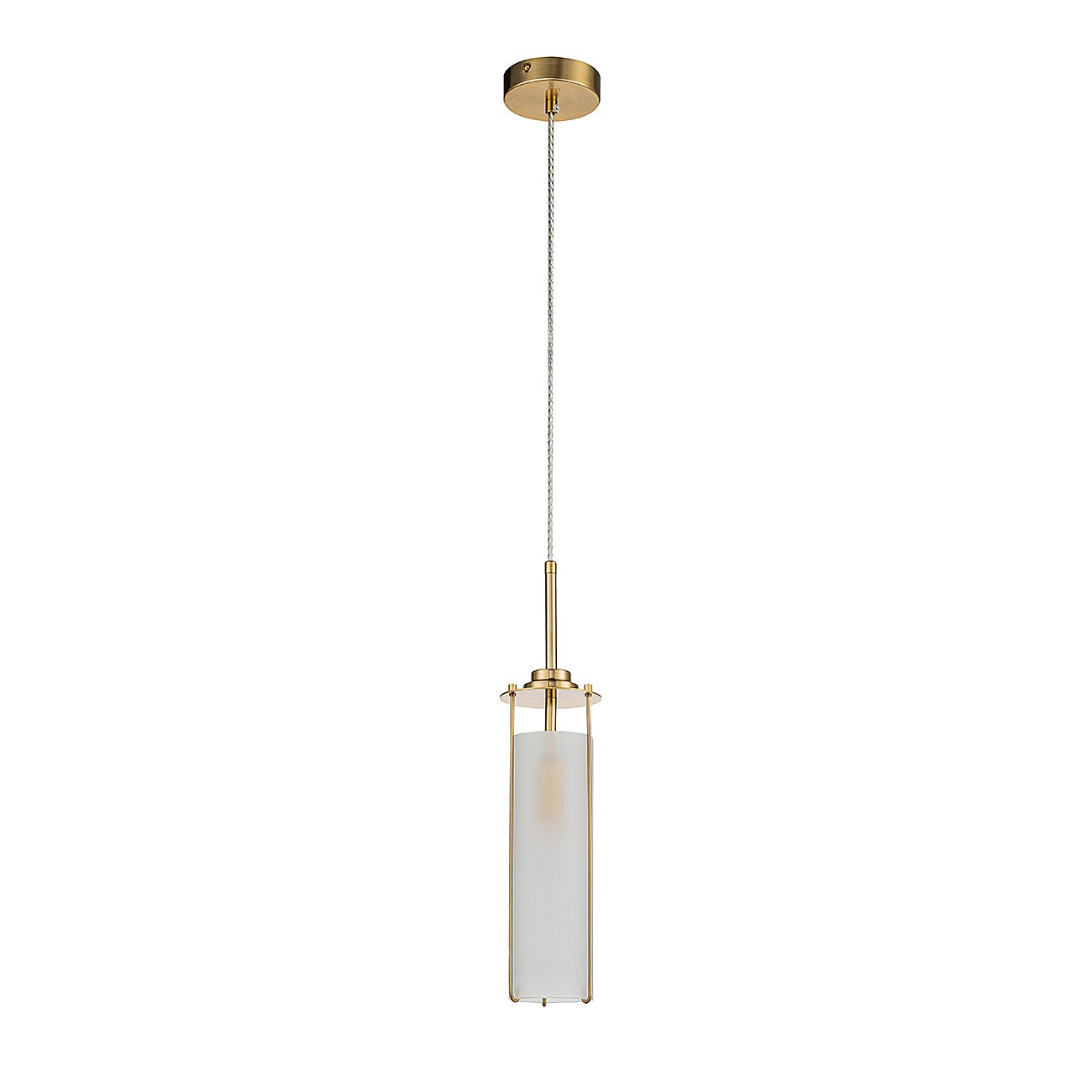 Светильник подвесной Indigo Torcia V000415 11038/1P Brass