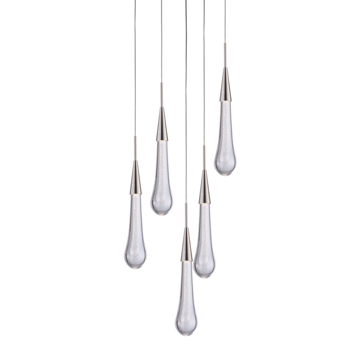 MD2060-5A satin nickel Светильник подвесной Delight Collection Pour MD2060-5A satin nickel