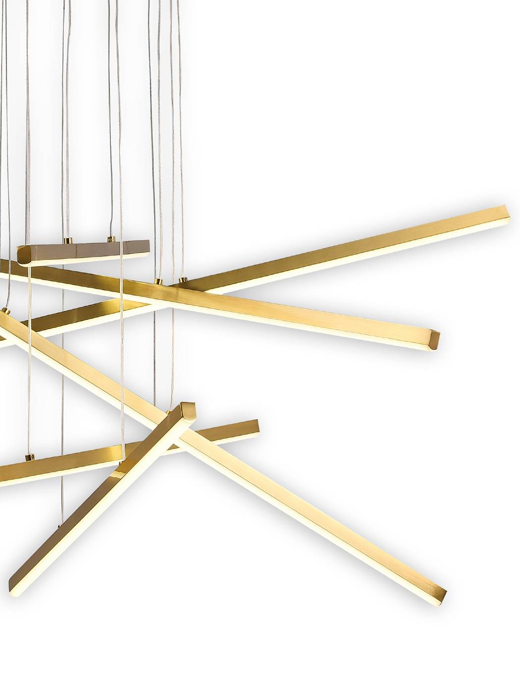 Подвесная люстра Natali Kovaltseva LED LAMPS 81103/6C BRASS