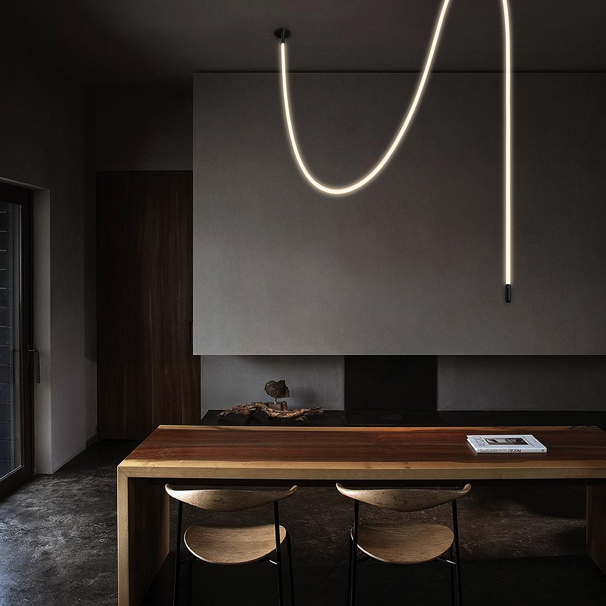 Светильник потолочный Loft It Thread 10388A Brass