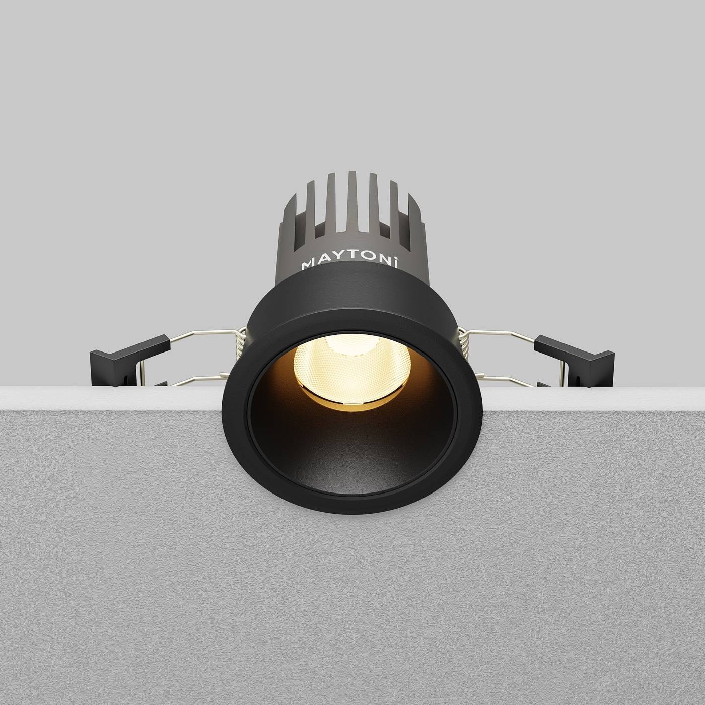 Встраиваемый светильник Maytoni Dip DL115-10W-3K-B