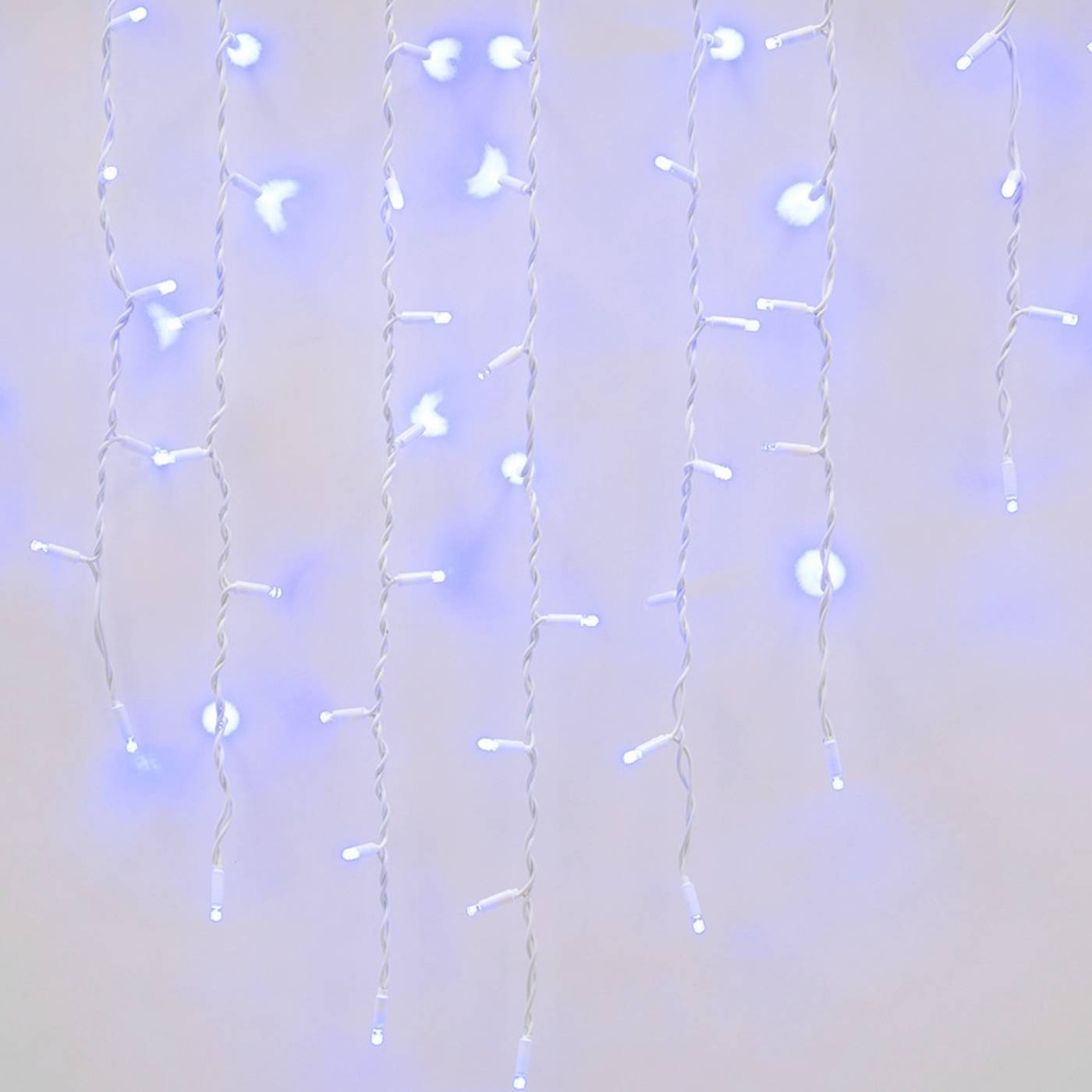 ULD-B3010-200/TWK BLUE IP67 Бахрома светодиодная с эффектом мерцания, 3м Uniel ULD-B3010-200/TWK BLUE IP67