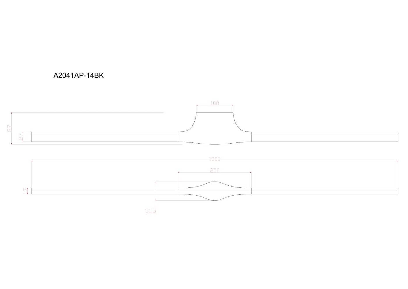 A2041AP-14BK Настенный светильник Arte Lamp Gacrux A2041AP-14BK