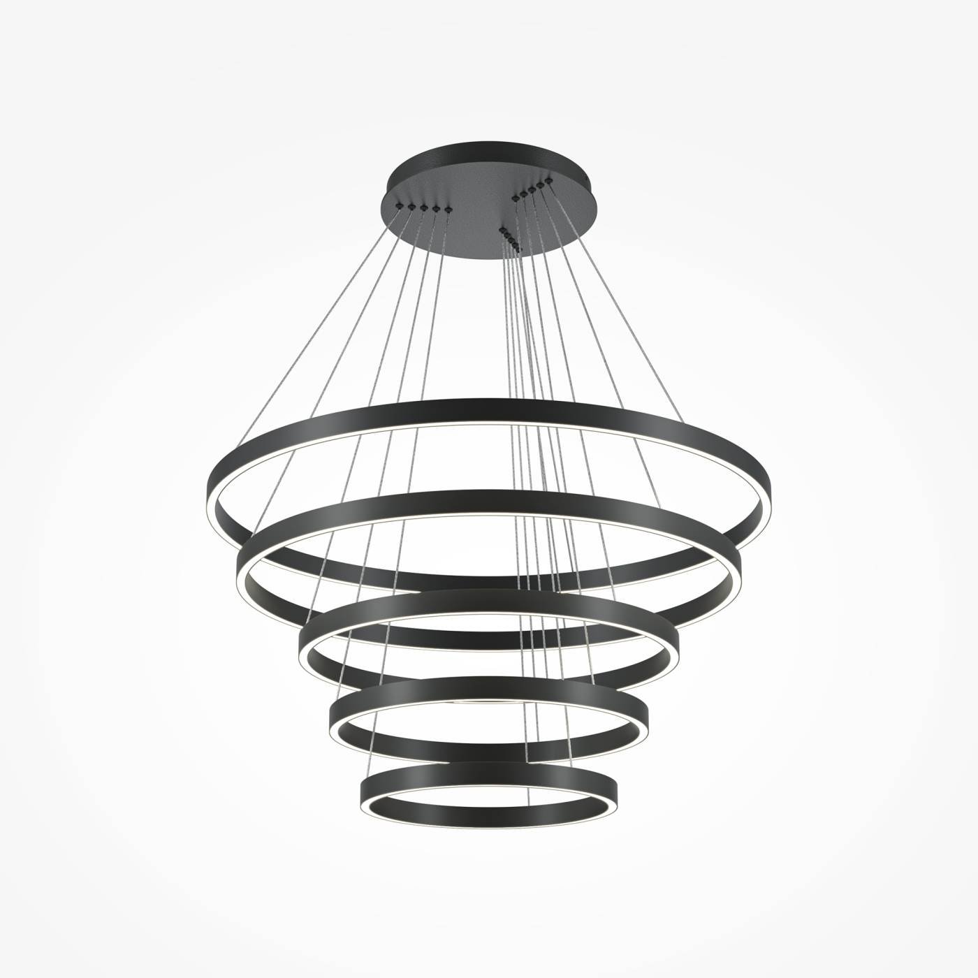 MOD058PL-L200BK Подвесная люстра Maytoni Rim MOD058PL-L200BK