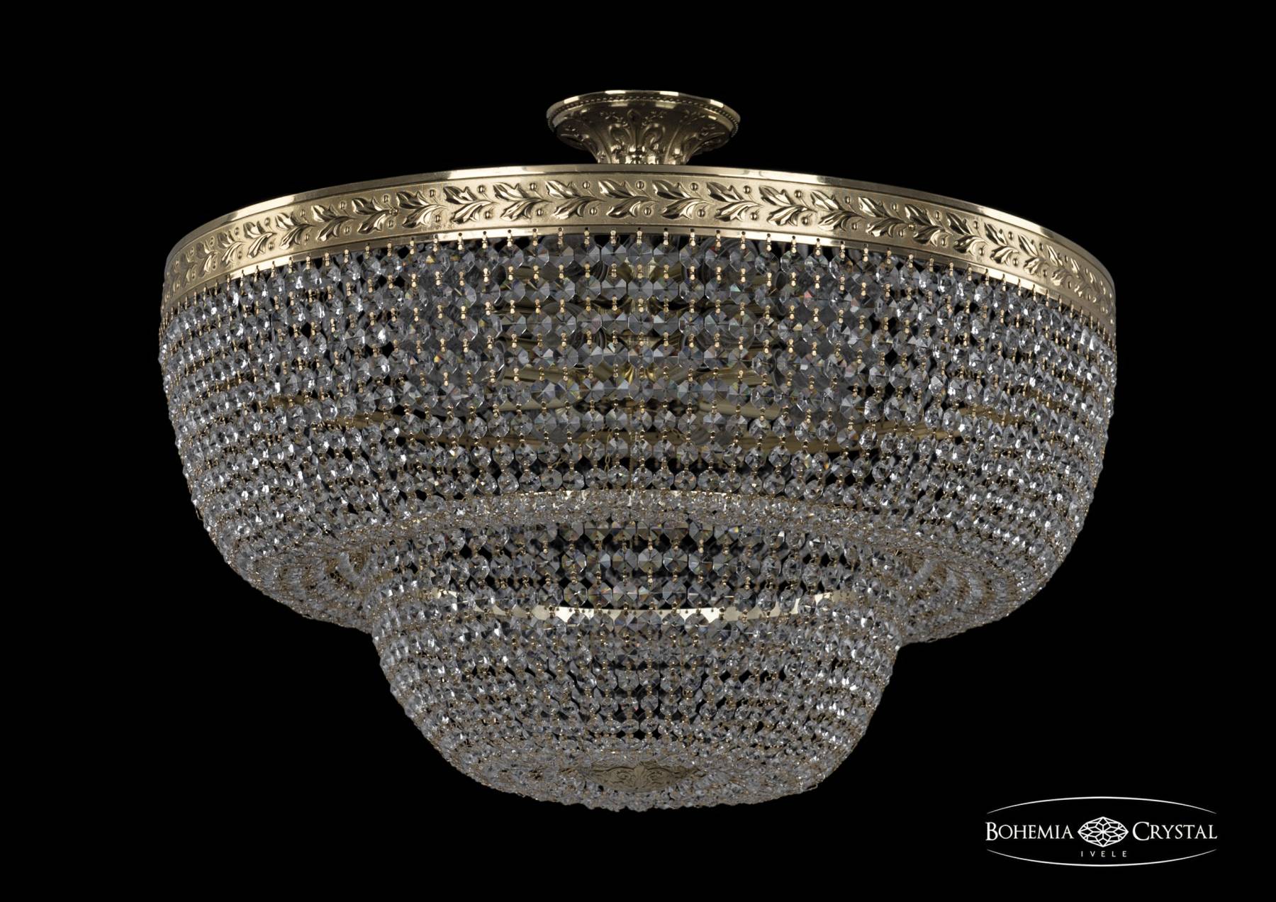 19091/60IV G Потолочная хрустальная люстра Bohemia 1909 19091/60IV G