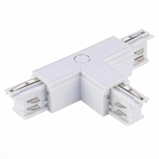 Т-образный токоподвод левый 1 для трехфазного шинопровода ST Luce Трехфазная трековая система ST030.509.16L1