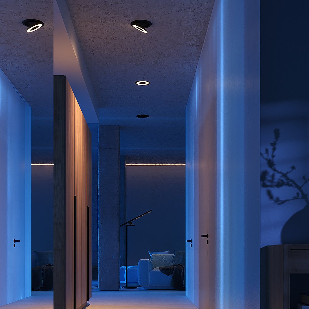 DL102-12W3K-B Встраиваемый светильник Maytoni Vector DL102-12W3K-B