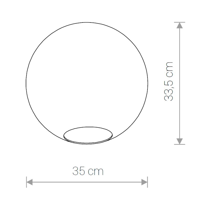 8527 Плафон Nowodvorski Cameleon Sphere XL 8527
