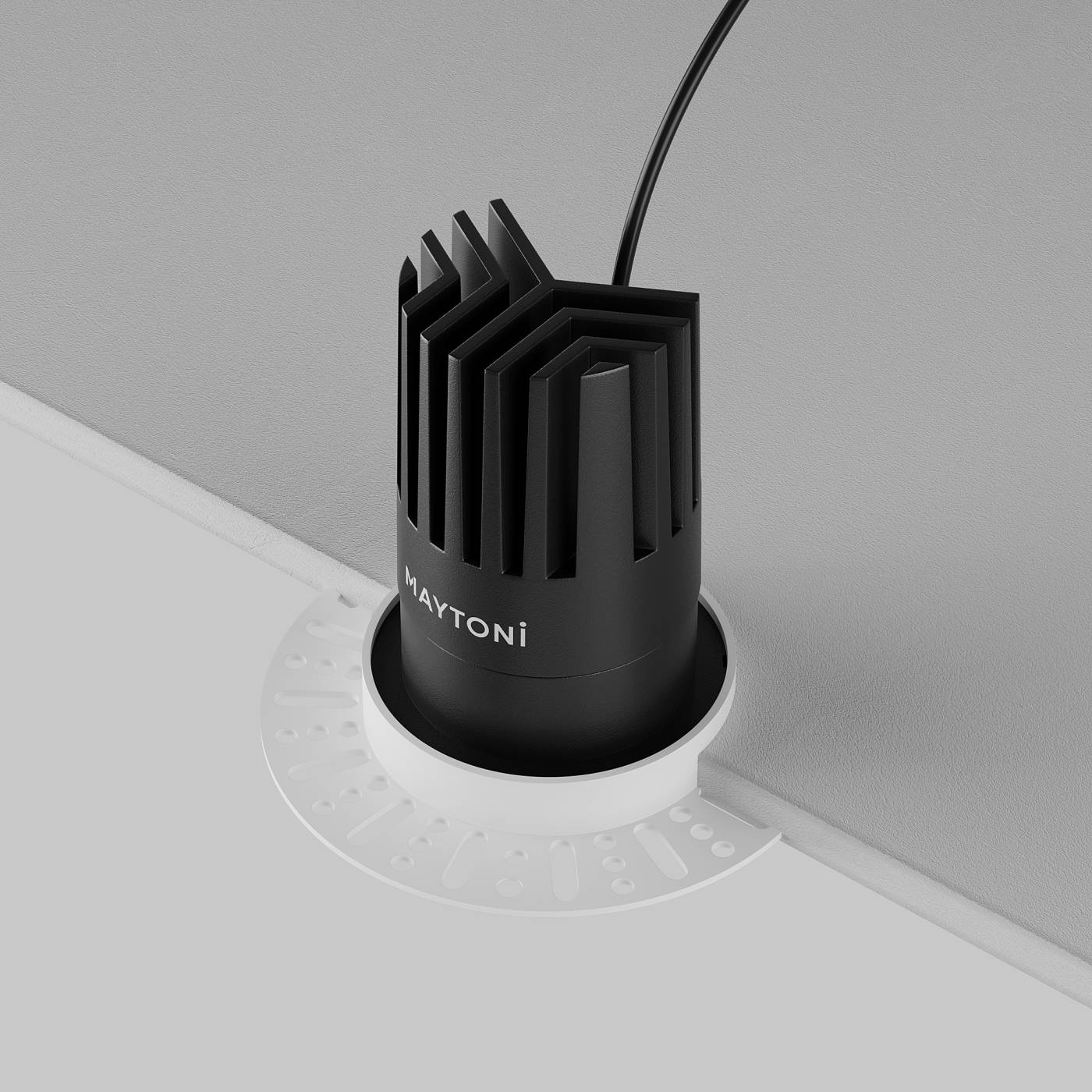 DL121-15W-2.7K-TRS-B Встраиваемый светильник Maytoni Dip DL121-15W-2.7K-TRS-B