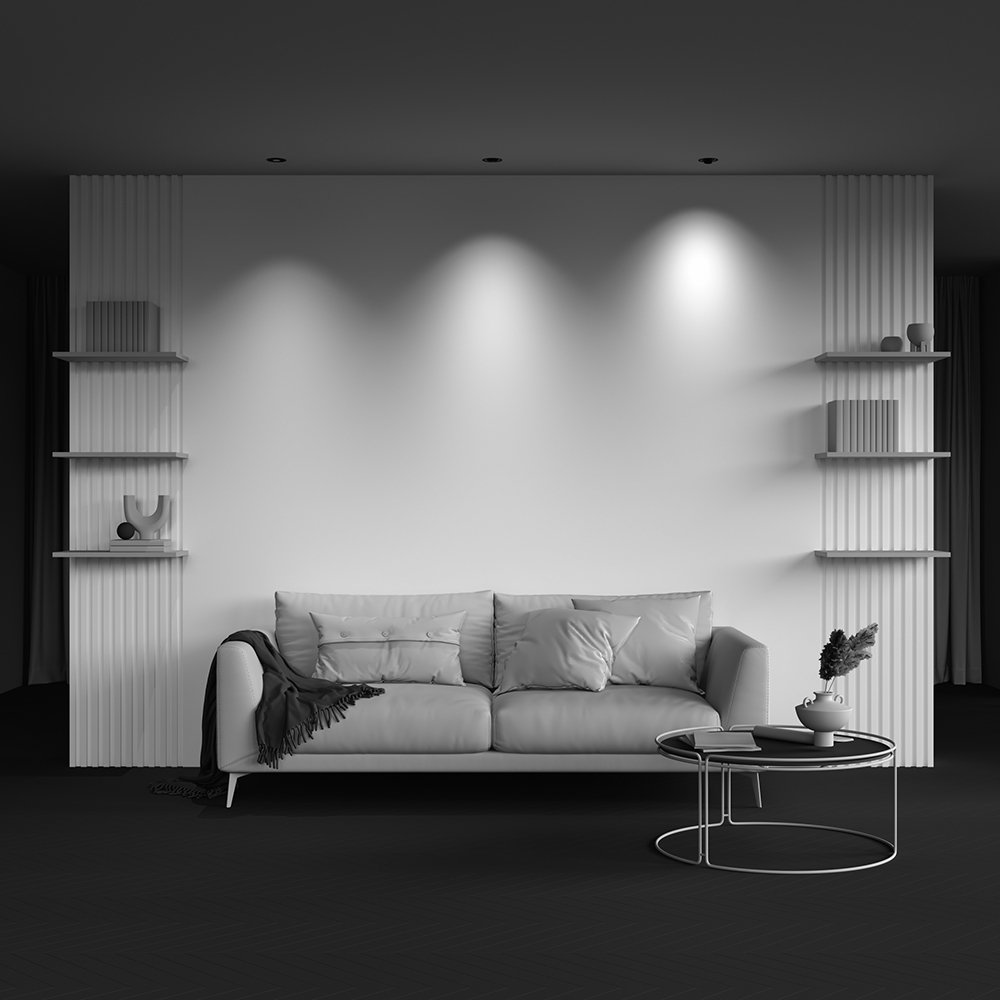 DL127-8W3K-B Встраиваемый светильник Focus LED mini Maytoni DL127-8W3K-B