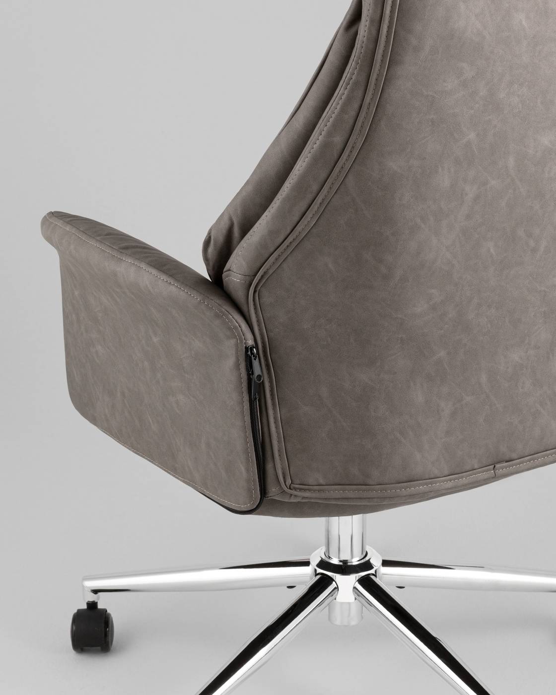 Офисное кресло Stool Group YF-0515 FH-62 grey retro
