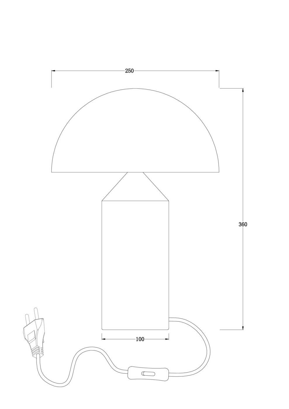 FR5218TL-01BS Настольная лампа Freya Eleon FR5218TL-01BS