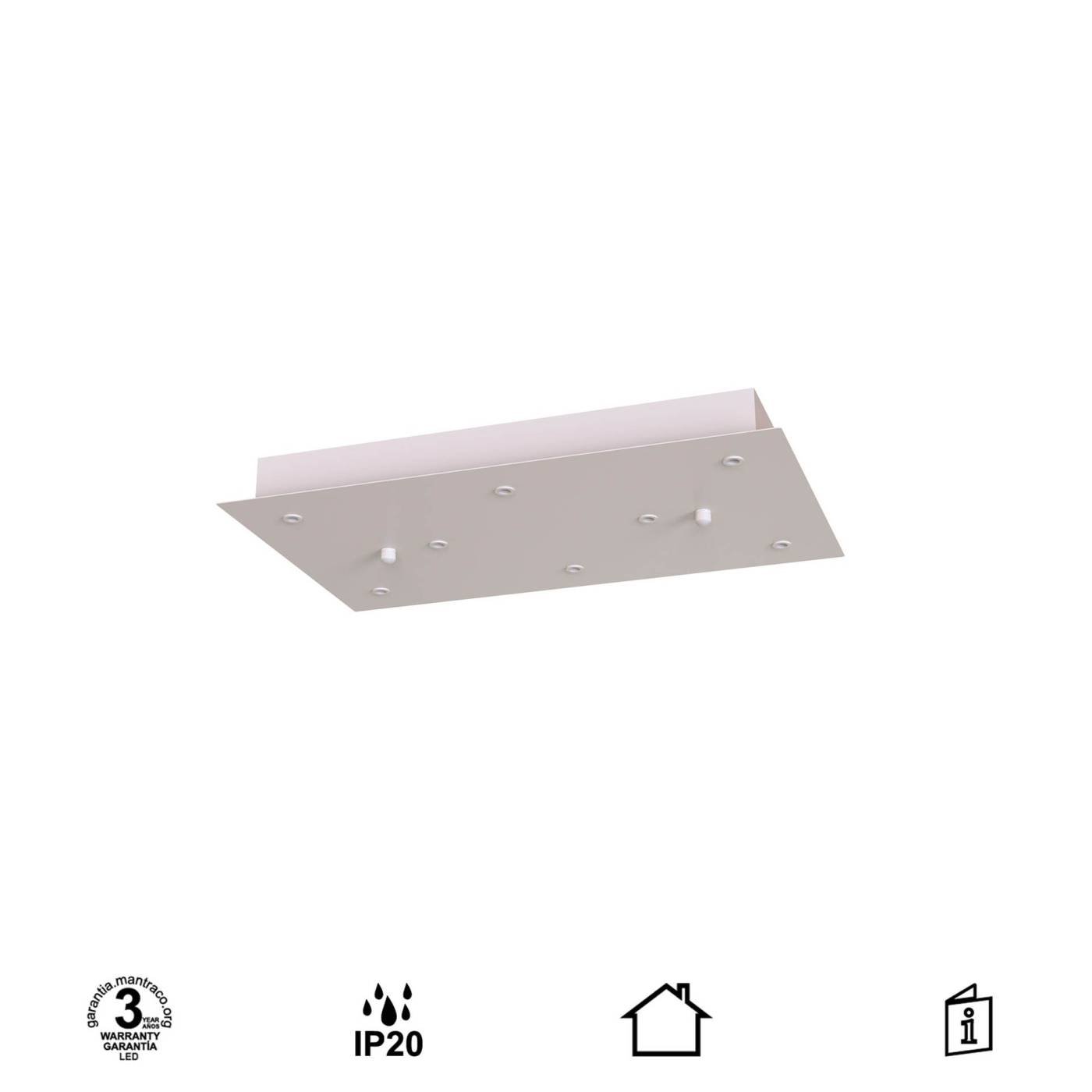 9386 9386 Основание потолочное 8L MODULAR LIGHT FLORONES