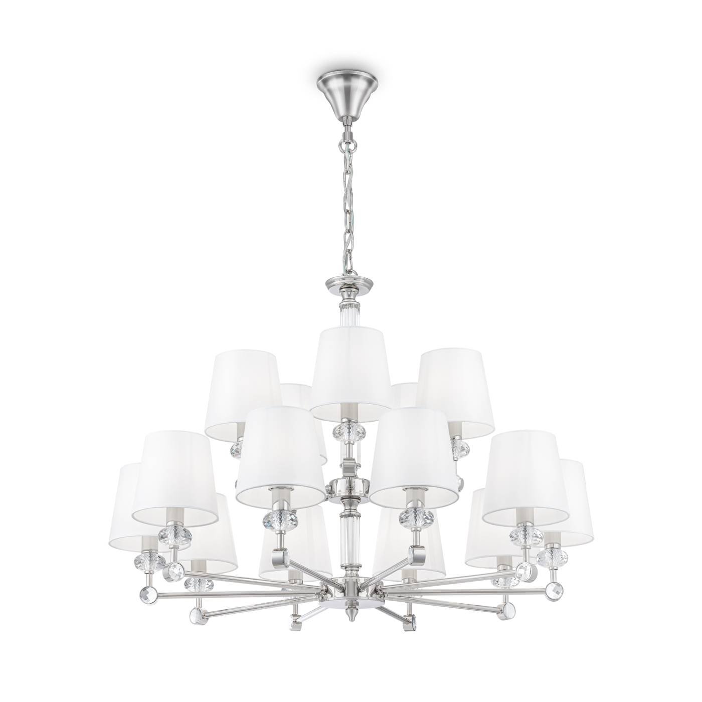 Люстра многоярусная Riverside MOD018PL-15CH Maytoni