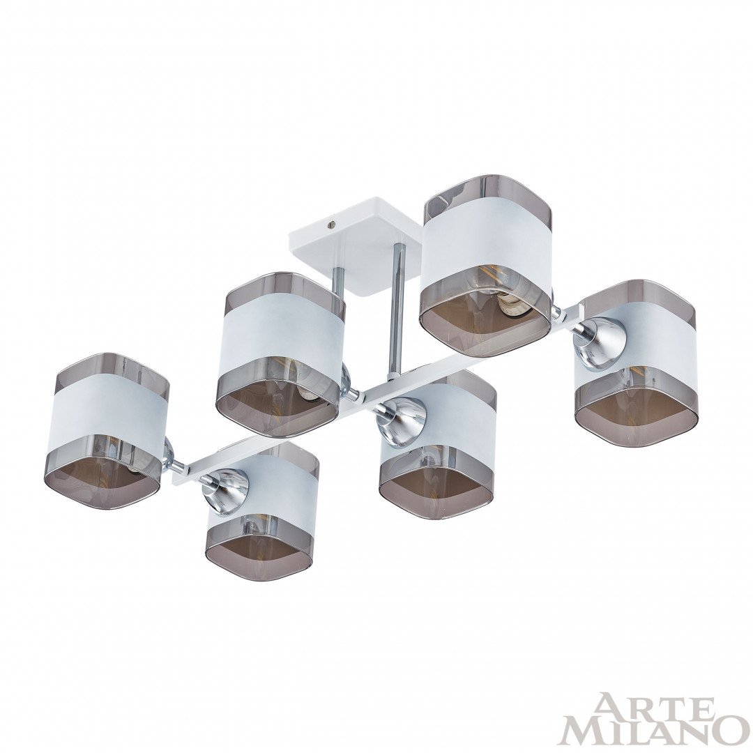 Потолочная люстра Arte Milano AMALFI 329809/6 WH+CR