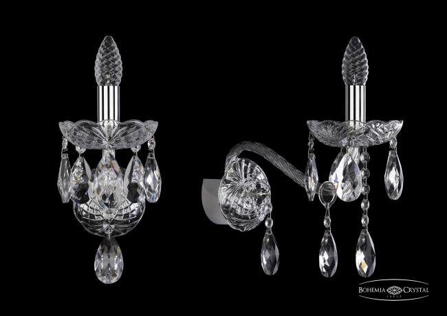 Настенное бра Bohemia 1413 1413B/1/200/XL/Ni