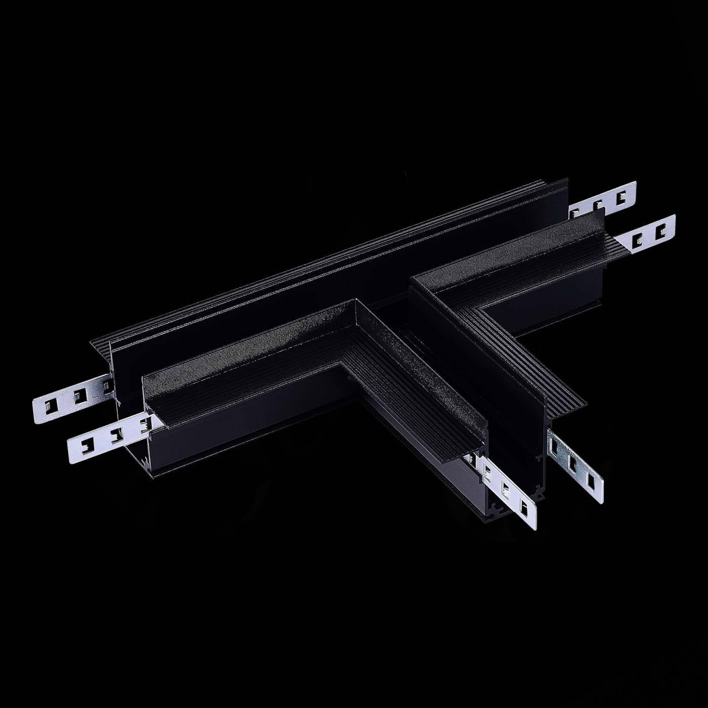 ST007.499.12 Коннектор T-образный для встраиваемого магнитного шинопровода под ГКЛ 12мм ST Luce SKYLINE 48 ST007.499.12