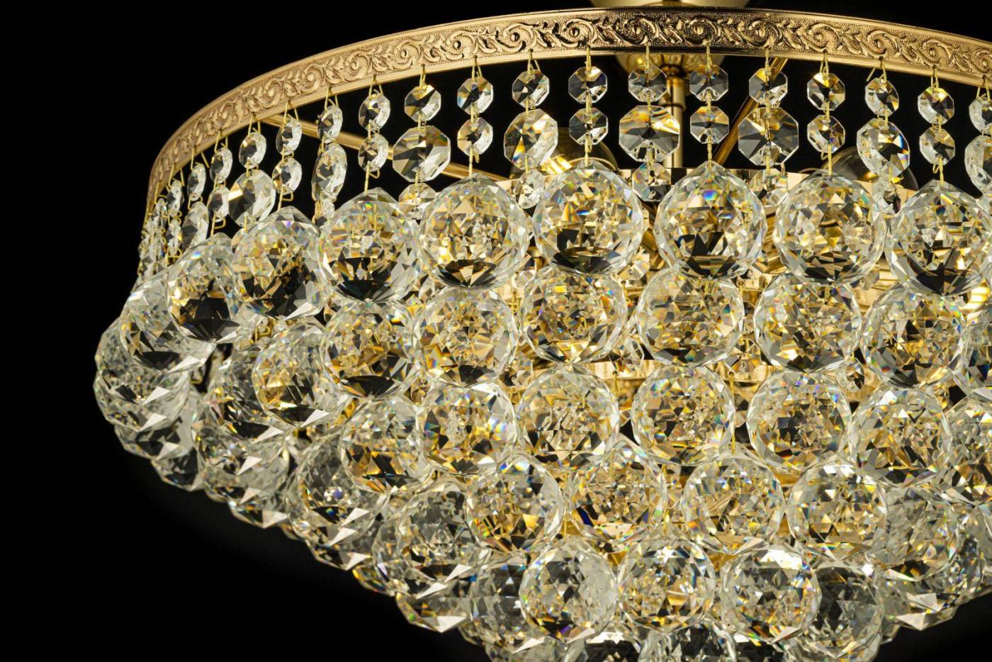 Castellana E 1.3.46.501 G Потолочная хрустальная люстра Arti Lampadari Castellana Castellana E 1.3.46.501 G