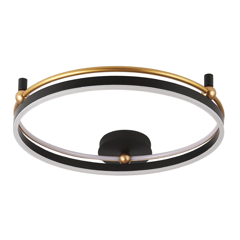 FERNANDO PL72W LED BLACK/GOLD Потолочная люстра Crystal Lux Fernando FERNANDO PL72W LED BLACK/GOLD