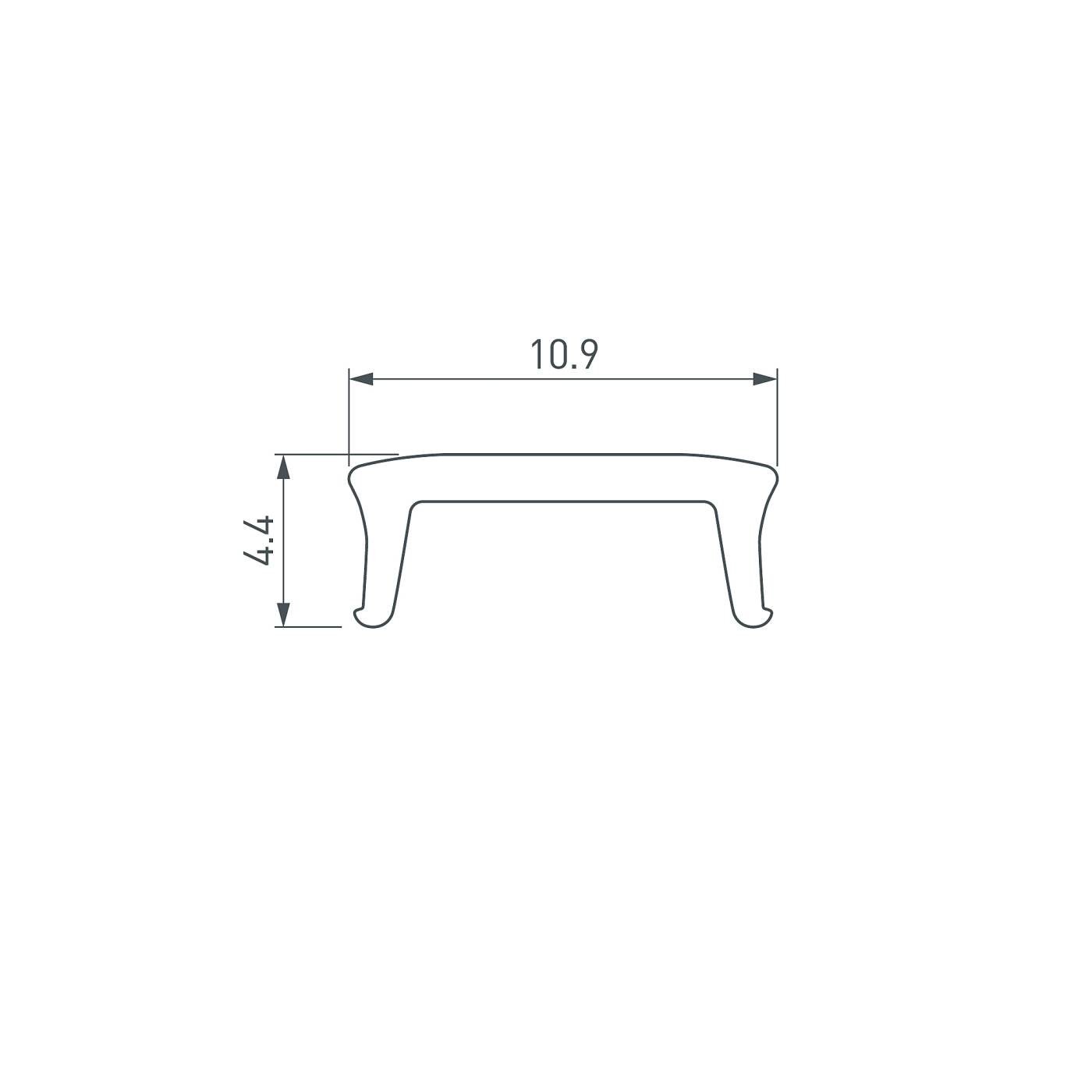 Экран для профиля Arlight Arh-Fantom 040483