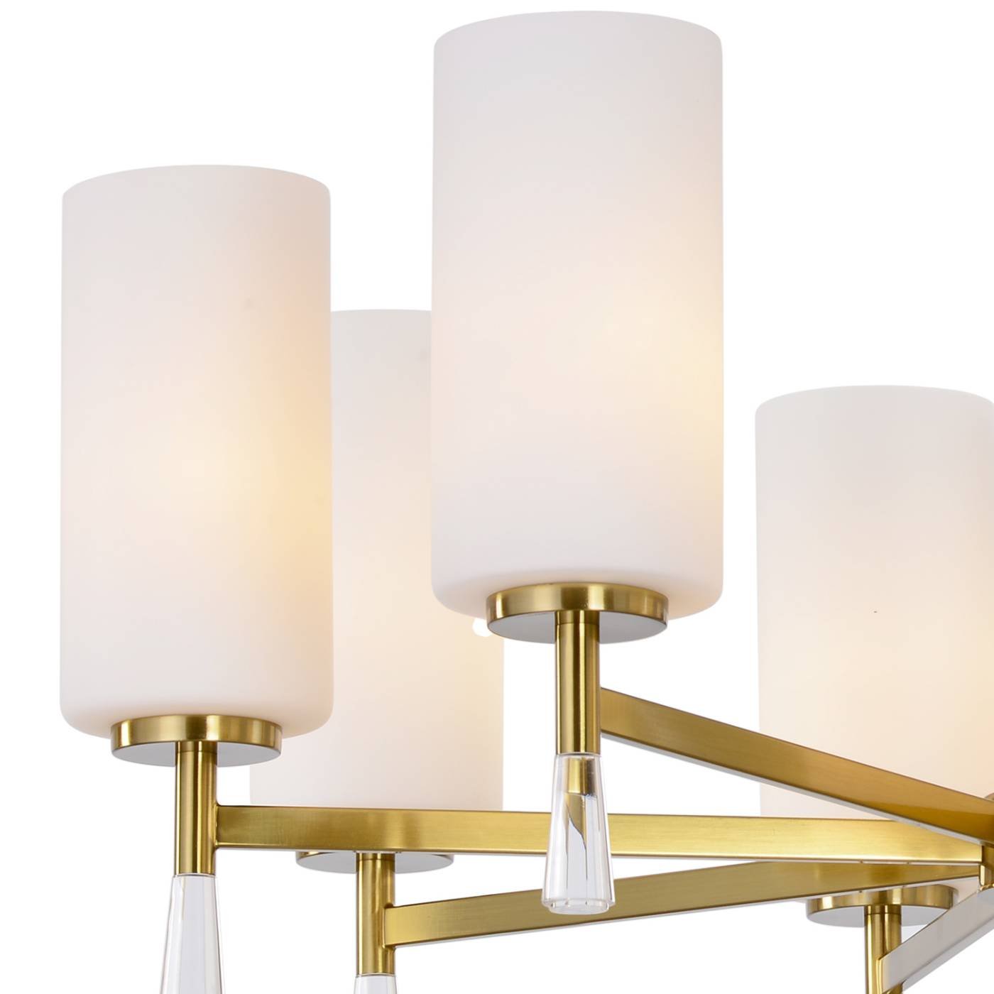 Люстра на штанге ILLUMICO IL5218-8PLS-24 HIGHBALL
