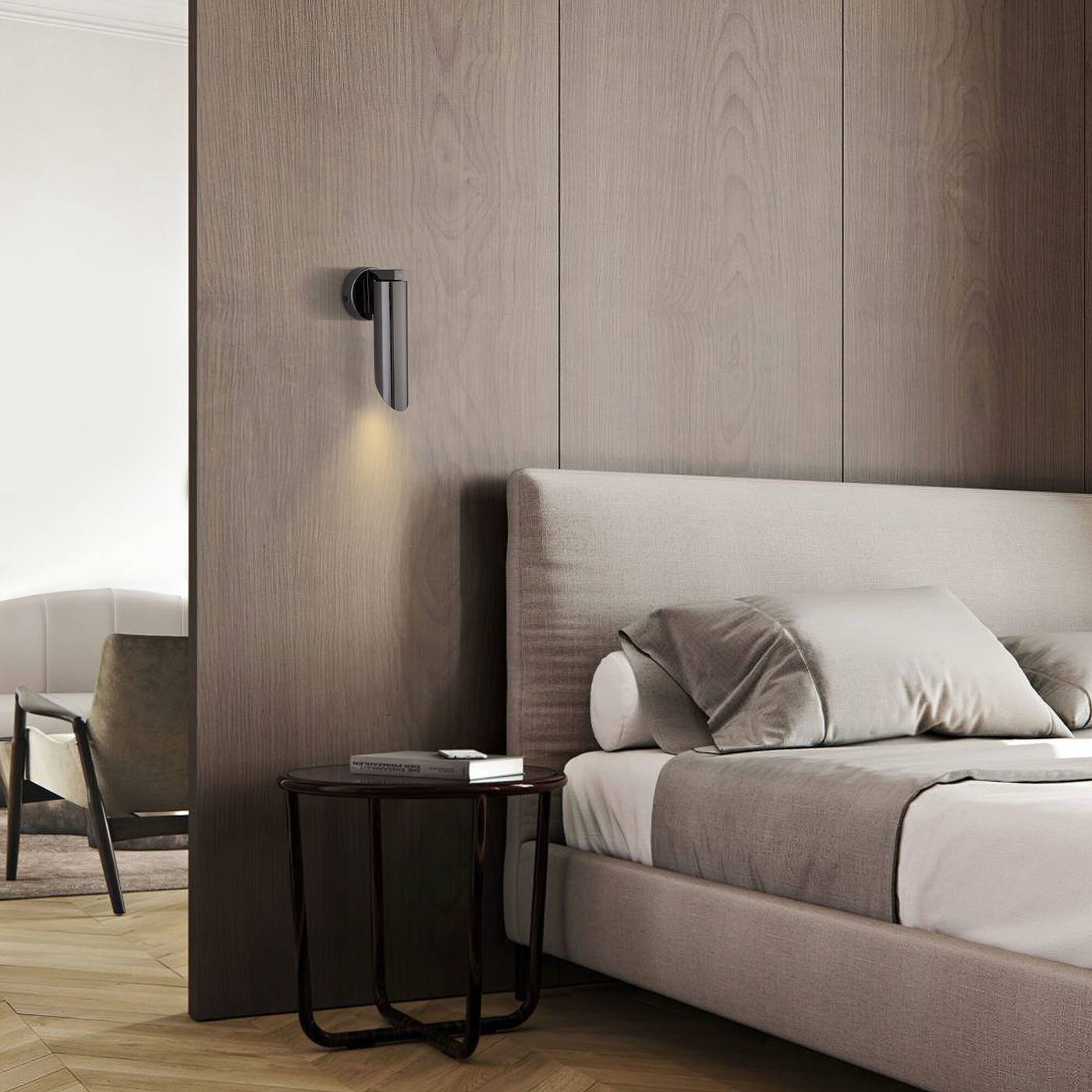 40037/1 черный жемчуг Настенный светильник Eurosvet Wing 40037/1 черный жемчуг