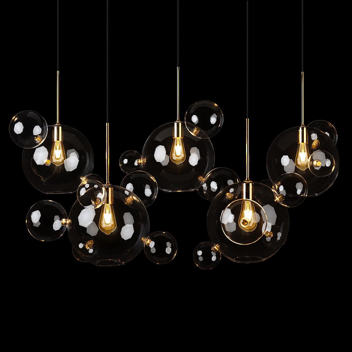 Светильник подвесной Loft It Bolle 2034-S5