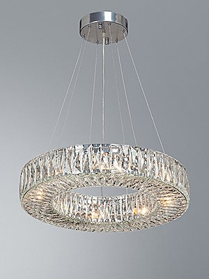 Подвесная хрустальная люстра V5342 Vitaluce V5342-9/8S