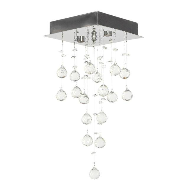 Flusso H 1.4.20.615 N Потолочная хрустальная люстра Arti Lampadari Flusso Flusso H 1.4.20.615 N