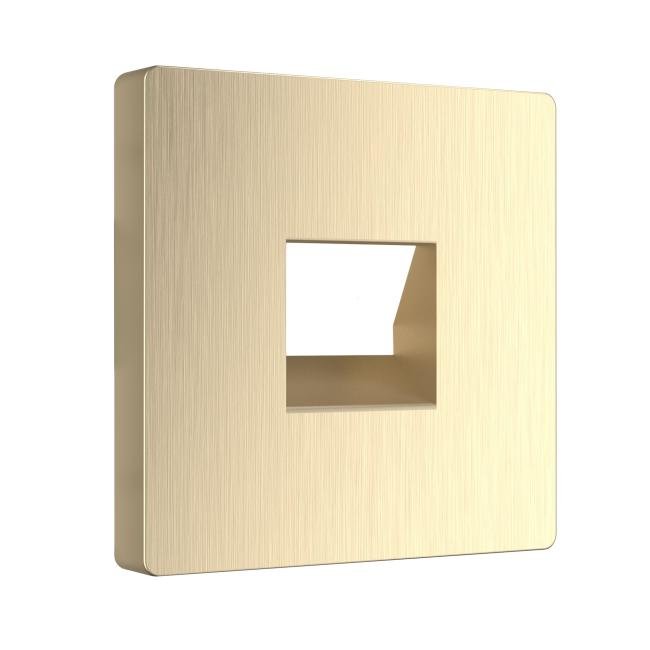 W1192010/ Накладка для телефонной розетки RJ-11 (шампань рифленый) Werkel W1192010/ Накладка для телефонной розетки RJ-11 (шампань рифленый)