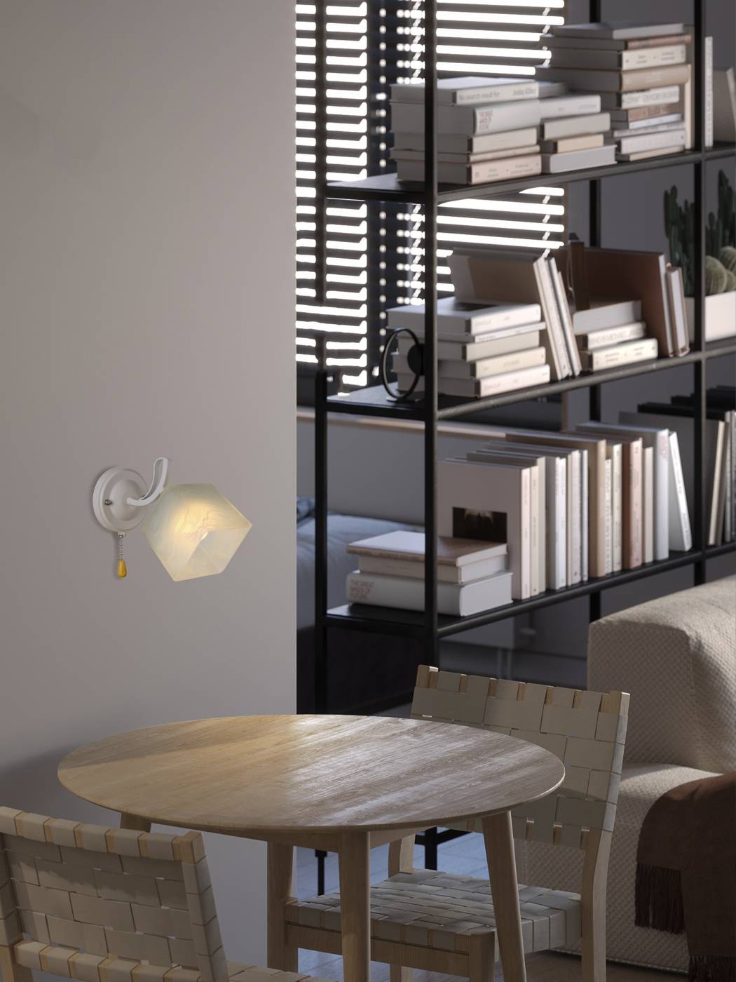 Настенное бра Мелодия Света P5507-1W WT 000029964