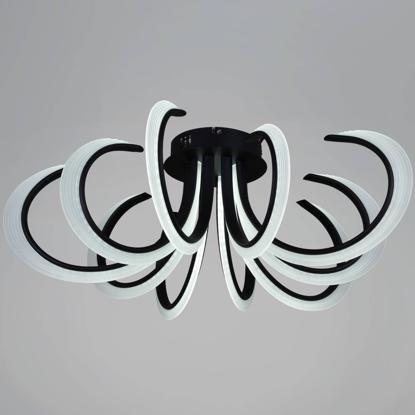 Потолочная люстра Reluce 74390-0.3-5+5 black