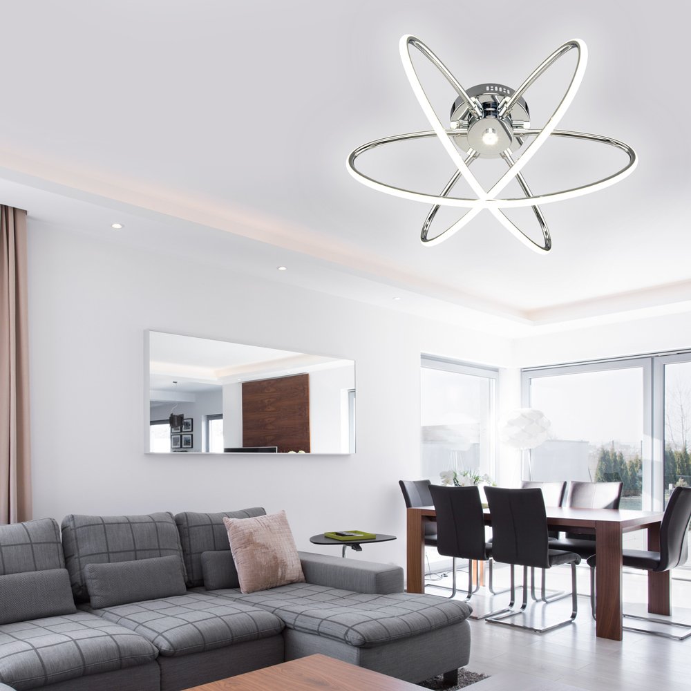1-1430-3-CR LED Потолочная светодиодная люстра 1430 Максисвет 1-1430-3-CR LED