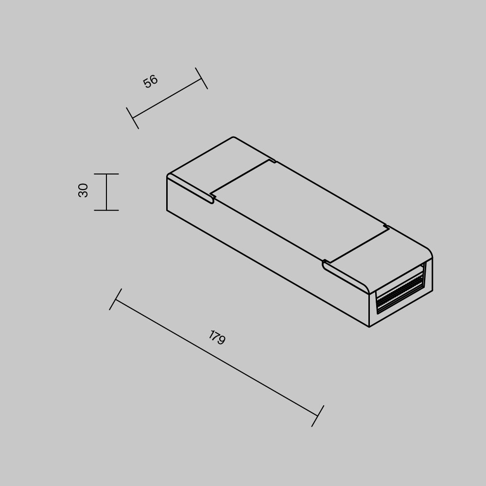 742002 Wi-Fi контроллер для светодиодной ленты RGB MIX 12-48В Maytoni Контроллеры для светодиодной ленты 742002