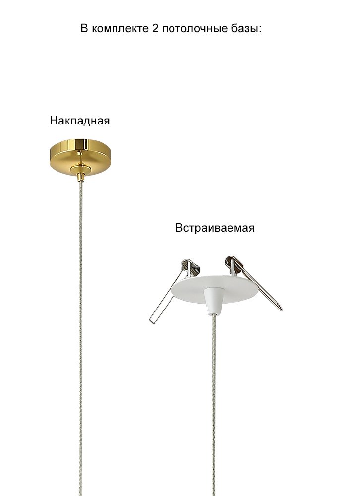 VERANO SP1 GOLD Светильник подвесной Crystal Lux Verano VERANO SP1 GOLD