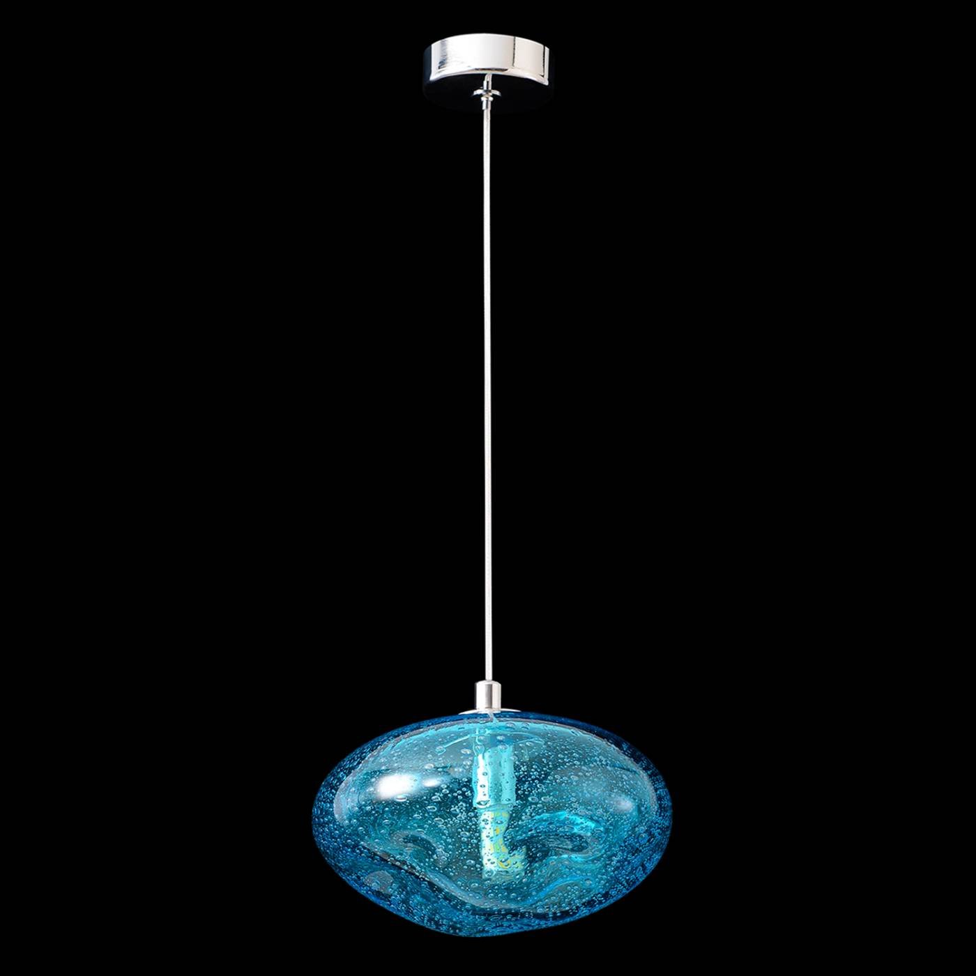 FORMLESS SP1 BLUE Светильник подвесной Crystal Lux Formless FORMLESS SP1 BLUE