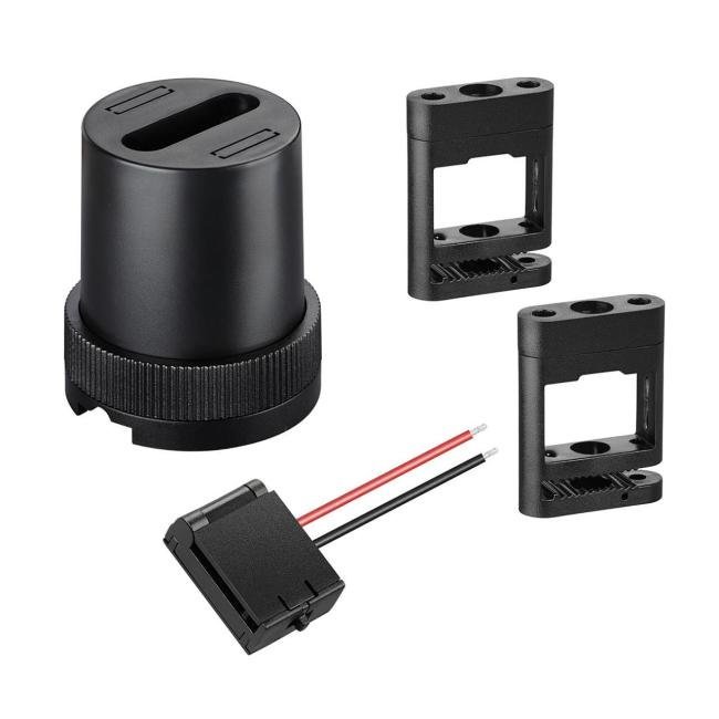 135260 Комплект для текстильного шинопровода: накладная чаша-1шт; крепление для фиксации-2шт; токопровод-1шт IP20 24V EASY Novotech Easy 135260