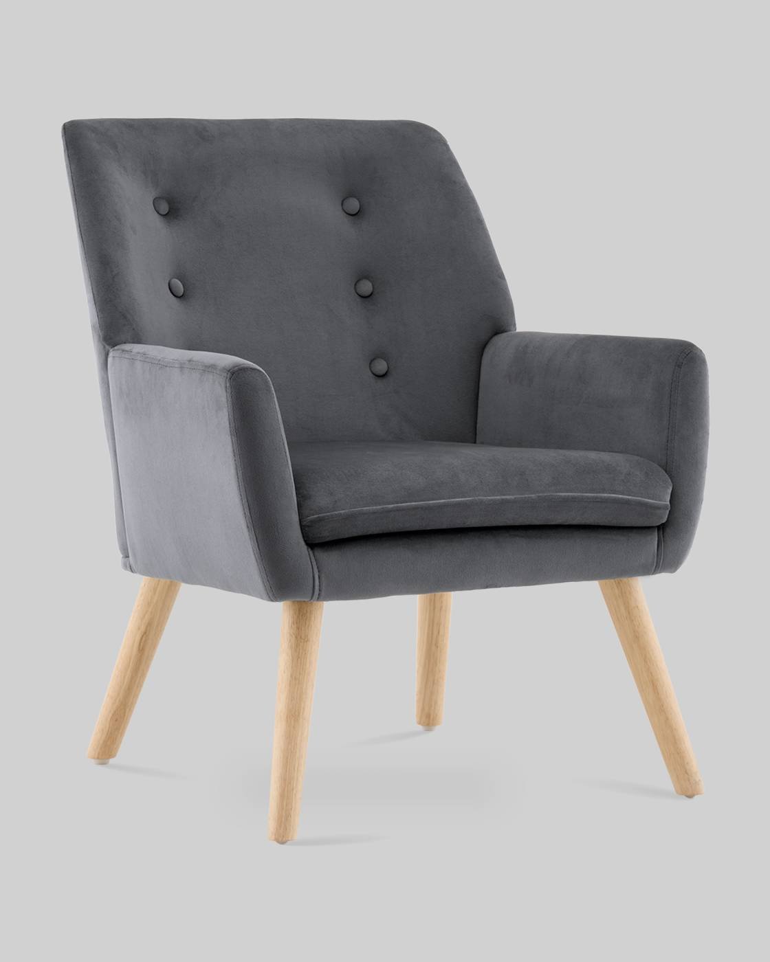 Кресло Stool Group Райт QH-8808K HLR-21 grey