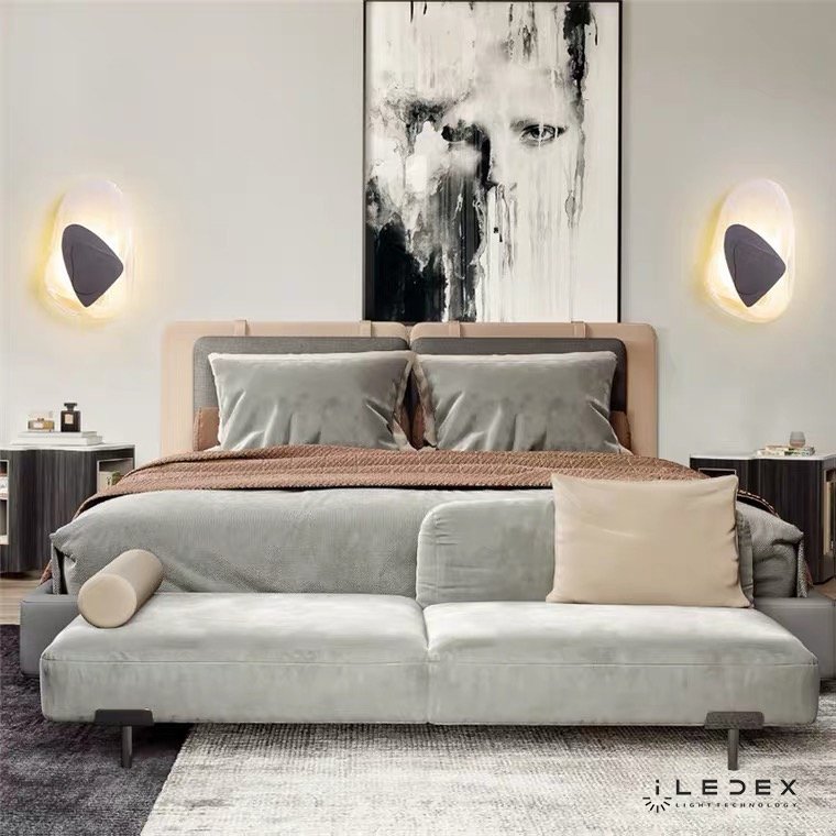Настенный светильник ILedex Silk F097-9W-3000K BK-WH