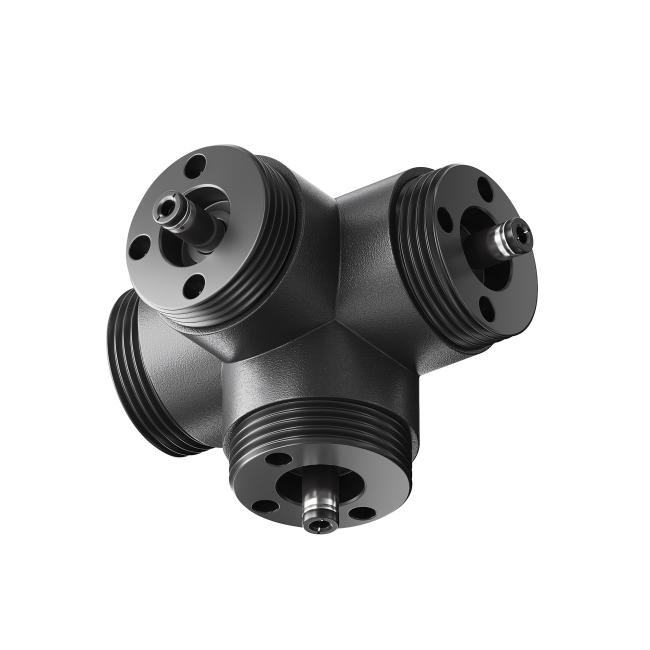 Х-образный вертикальный коннектор для системы Shelf без ввода питания Maytoni Accessories for system Shelf CA019L4C-B