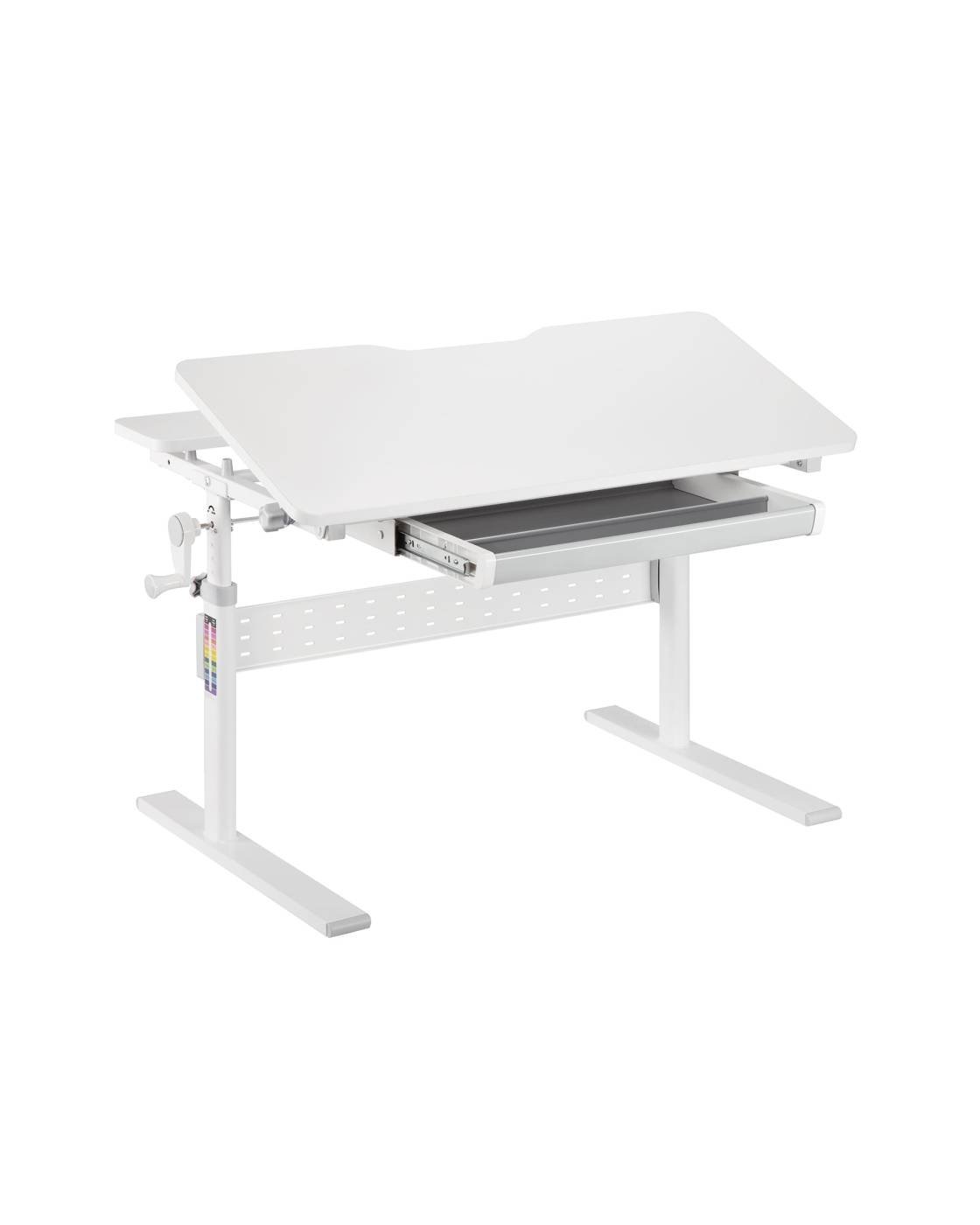 Парта растущая Stool Group Lumi desk E601 white