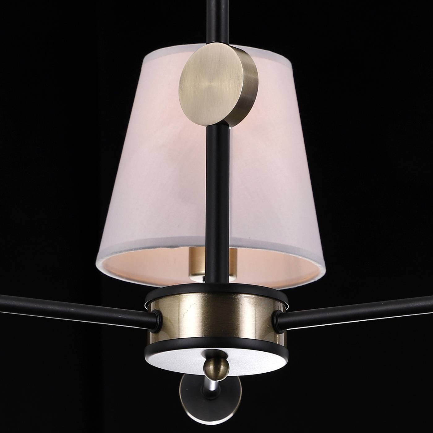 Потолочная люстра ILLUMICO IL0394-3CSQ-24 BK AB CASTOR