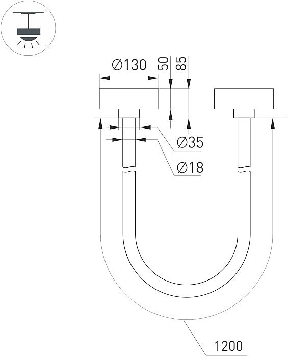 043401 Светильник подвесной Arlight Tropic 043401